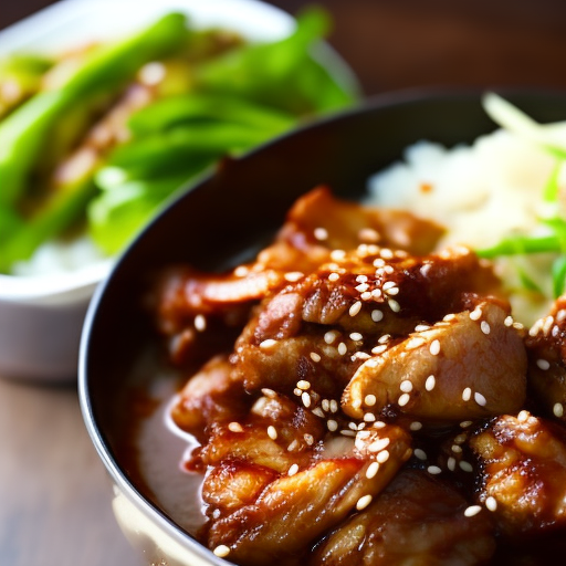 Bbq Korean Bulgogi Chicken