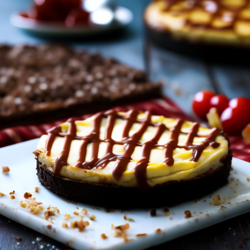 Canadian Nanaimo Bar Pizza