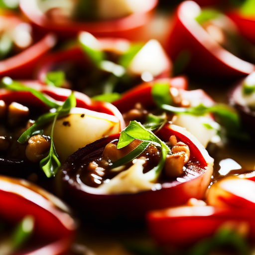 Caprese Salad with Balsamic Reduction