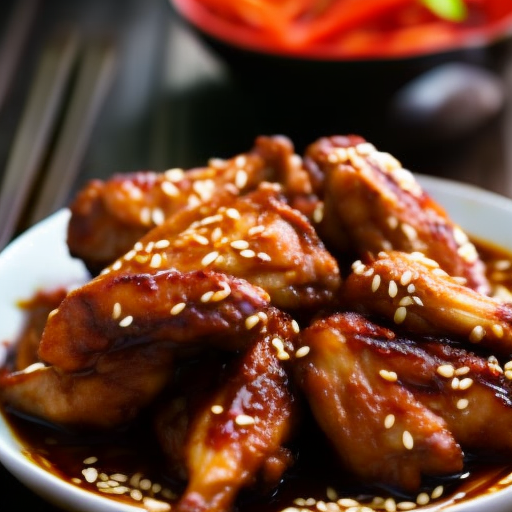 Chinese Grilled Five Spice Chicken Wings