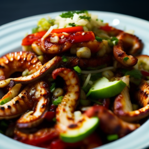 Greek Grilled Octopus Salad