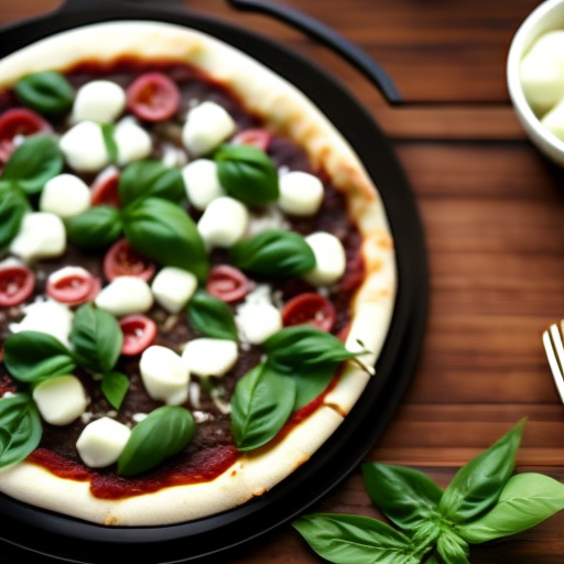 Italian Caprese Pizza