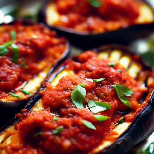 Italian Grilled Eggplant Parmesan