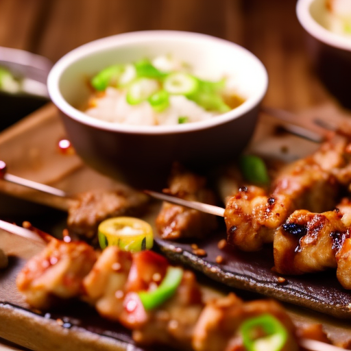 Korean Bbq Bulgogi Beef Skewers