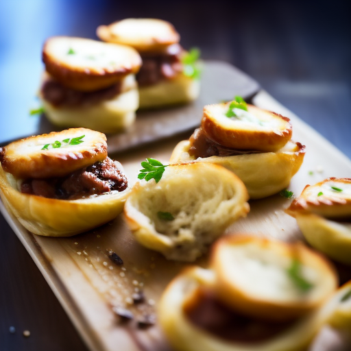 Mini Beef and Mushroom Wellington Bites