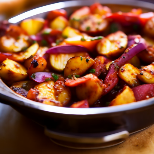 Moroccan Harissa Grilled Vegetables