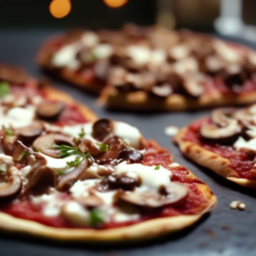 Mushroom & Truffle Paris Pizza