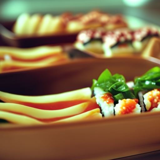 Rolling Waves: A Delectable Sushi Delight