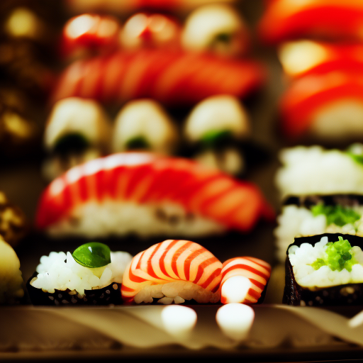 Rolling Waves: A Delectable Sushi Delight