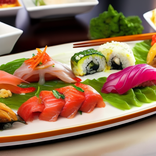 Rolling Waves: A Delectable Sushi Symphony