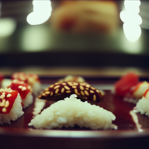 Rolling Waves: A Sushi Symphony