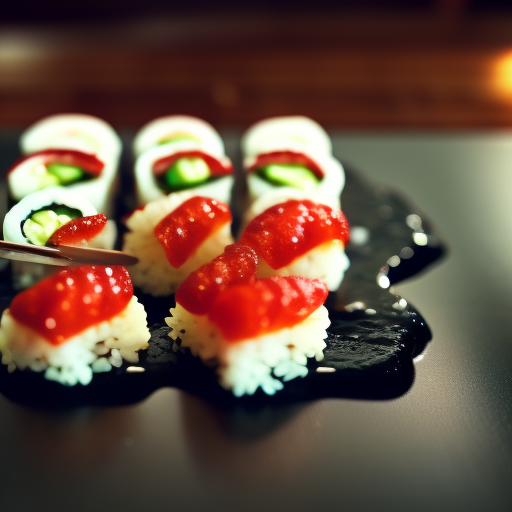 Rolling Waves of Delight: A Sushi Symphony