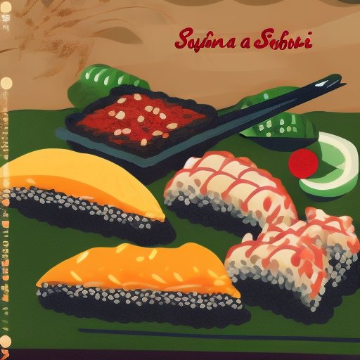 Rolling Waves of Delight: A Sushi Symphony