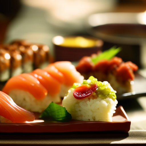 Rolling Waves of Flavor: A Delectable Sushi Delight