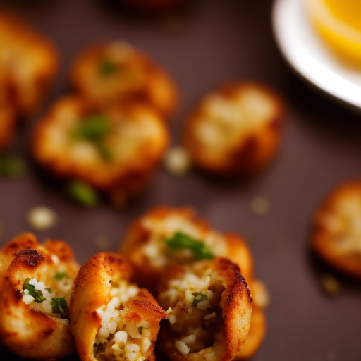 Savory Delights: Crunchy Cheddar Bites