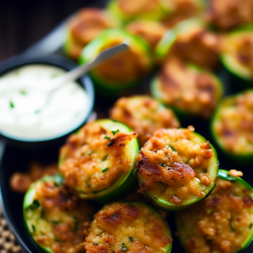 Savory Delights: Crunchy Zucchini Bites