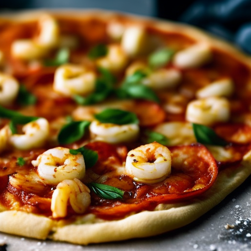 Shrimp Scampi Pizza