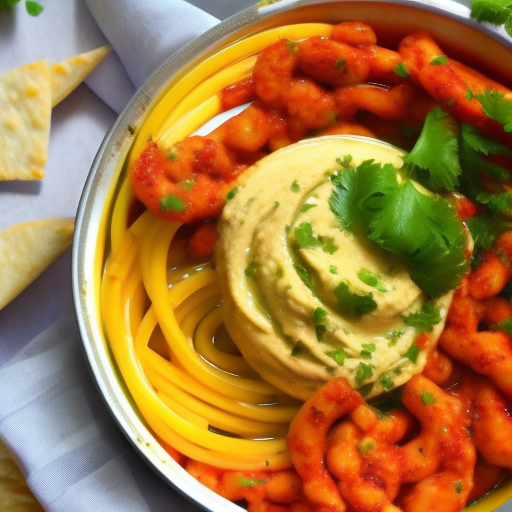 Spicy Garlic Hummus