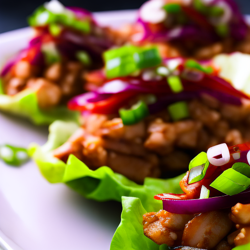 Korean Bbq Pork Belly Lettuce Wraps