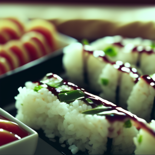 Rolling Waves: A Sushi Symphony