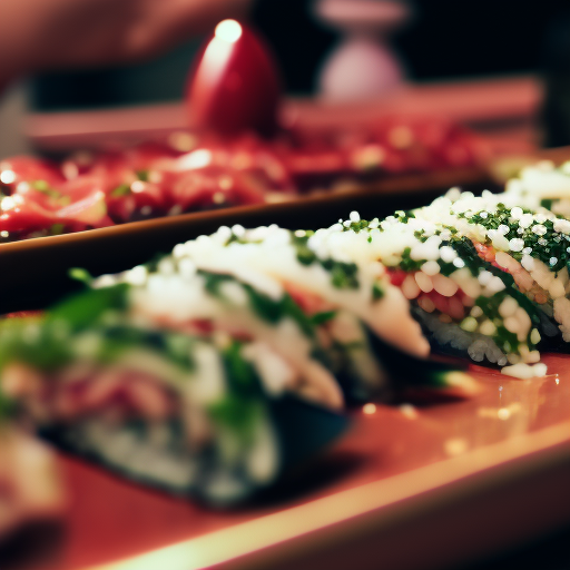 Rolling Waves: A Sushi Symphony