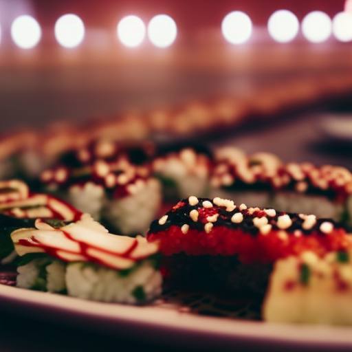 Rolling Waves of Delight: A Sushi Symphony