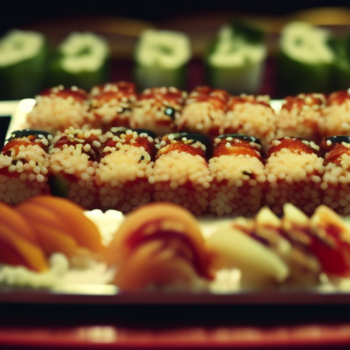 Rolling Waves of Flavor: A Delectable Sushi Symphony